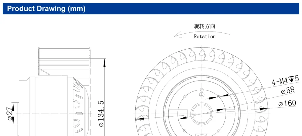 LWFA4E160-092NS-02 外形尺寸图