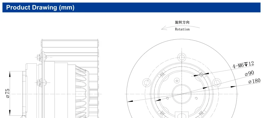 LWFA4E180-092NS-01 外形尺寸图