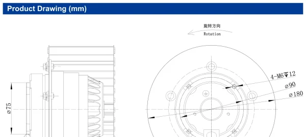 LWFA4E180-092NS-01 外形尺寸图