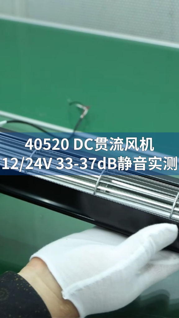 Longwell DC Cross Flow Fan Test LONGWELL 朗伟