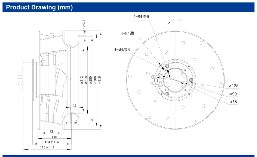 LWBD3G310-092NZ-05 外形尺寸图