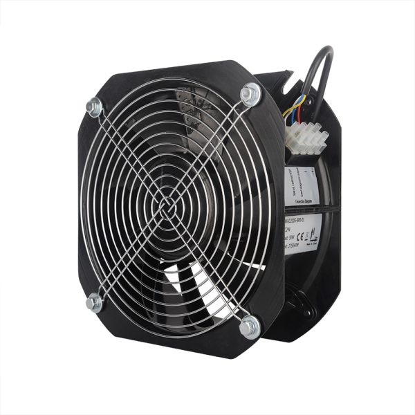 LWAE3G200SS-5PNW-01 EC轴流风机 Ø200mm 产品实拍图