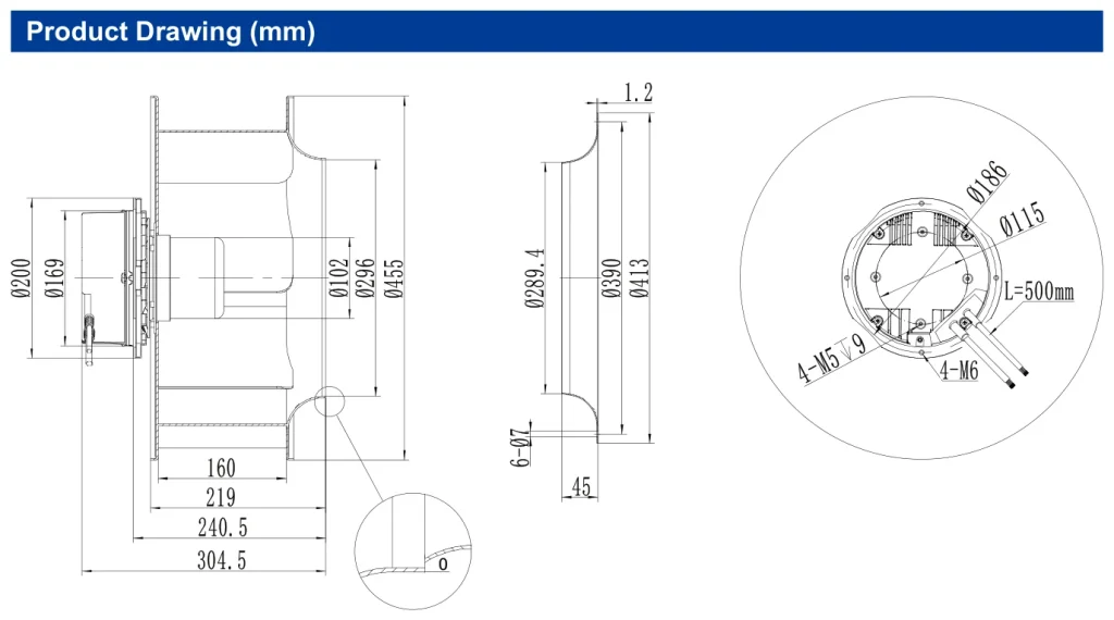 LWBE3G450-102NT-20 外形尺寸图