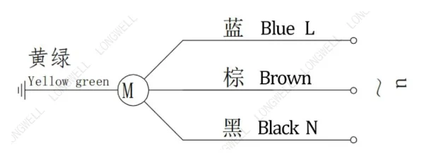 LWAA4D600B-5MEW-10 接线图 wiring diagram LONGWELL 朗伟