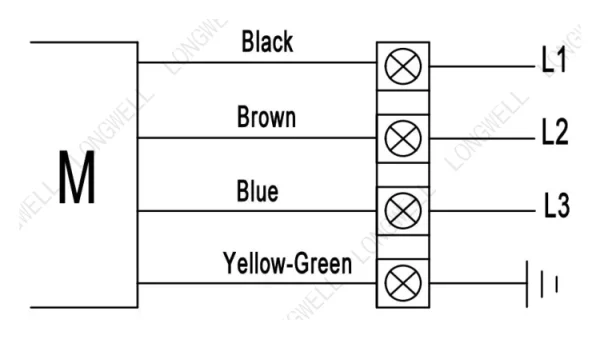 LWAA4D710S-7MKB-05 接线图 wiring diagram LONGWELL 朗伟