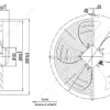 LWAA4E450S-5MEB-14 外形尺寸图 dimension drawing LONGWELL 朗伟