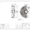 LWAA4E500S-5MEB-01 外形尺寸图 LONGWELL 朗伟 dimension drawing