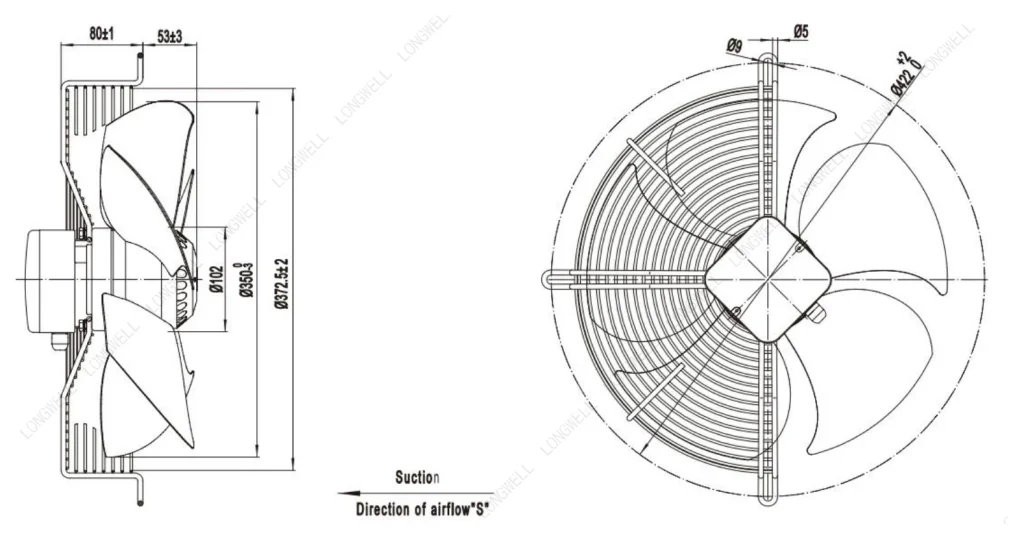 LWAA6D350S-5MEB-08 外形尺寸图