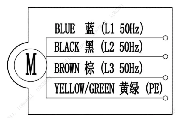 LWAA6D800S-7MEB-02 接线图 wiring diagram LONGWELL 朗伟
