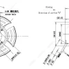 LWAE3G200ST-5PNW-02 外形尺寸图 LONGWELL 朗伟