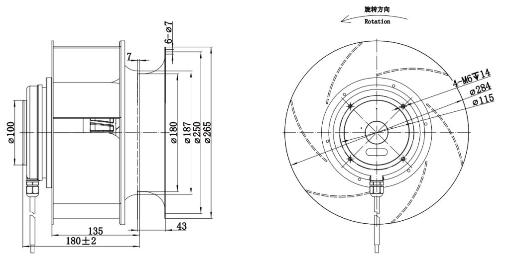 LWBA2D280-138NT-10 外形尺寸图
