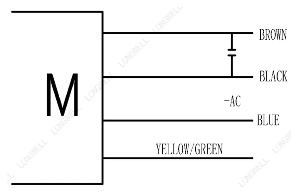 LWBA2E133-072NS-02 接线图 wiring diagram LONGWELL 朗伟