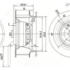 LWBA2E175-092NS-04 外形尺寸图 dimension drawing LONGWELL 朗伟