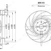 LWBA2E180-092NS-02 外形尺寸图 dimension drawing LONGWELL 朗伟