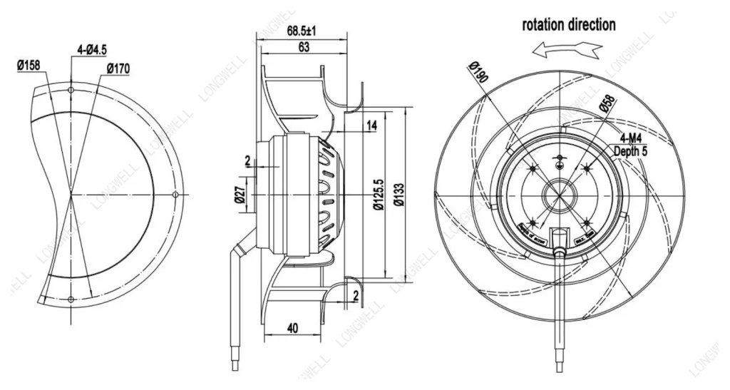LWBA2E190-092NU-02 外形尺寸图