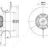 LWBA4D315-138NT-15 外形尺寸图 dimension drawing LONGWELL 朗伟