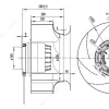 LWBA4D450-188NT-04 外形尺寸图 dimension drawing LONGWELL 朗伟
