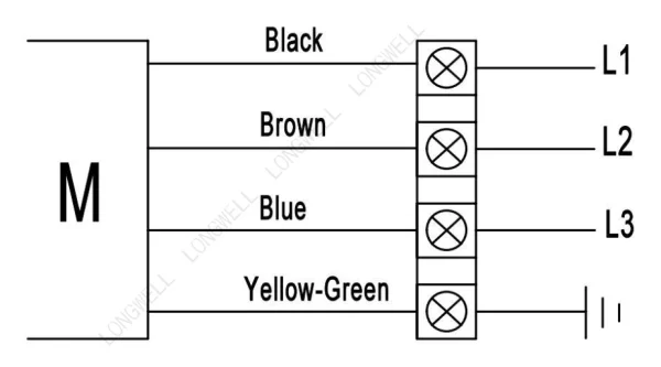 LWBA4D500-188NT-05 接线图 wiring diagram LONGWELL 朗伟