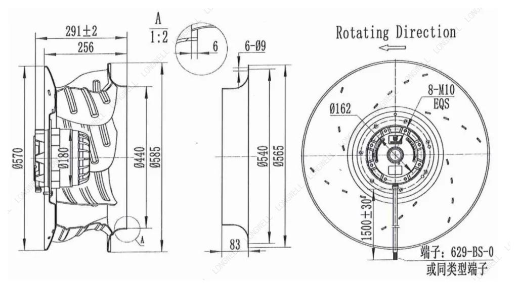 LWBA4D560-188NT-05 外形尺寸图