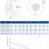 LWBA4E315-102NS-01 LWBA4E315-102NS-01 后倾式离心风机 Ø315mm