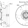 LWBA4E315-102NS-18 外形尺寸图 dimension drawing LONGWELL 朗伟