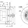 LWBD3G133-072NH-03 外形尺寸图 LONGWELL 朗伟