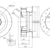 LWBD3G280-092NH-04 外形尺寸图 LONGWELL 朗伟