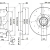 LWBD3G310-092NM-01 外形尺寸图 LONGWELL 朗伟