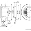 LWBE3G155-072NS-02 外形尺寸图 LONGWELL 朗伟