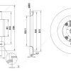LWBE3G190-072NS-12 外形尺寸图 LONGWELL 朗伟