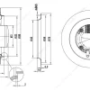 LWBE3G190-072NS-15 外形尺寸图 LONGWELL 朗伟