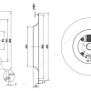 LWBE3G220-072NS-07 外形尺寸图 LONGWELL 朗伟