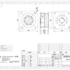LWBE3G225-072NS-11 外形尺寸图 LONGWELL 朗伟 dimension drawing