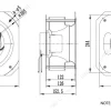LWBE3G225-072PS-11 外形尺寸图 LONGWELL 朗伟