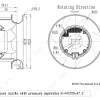 LWBE3G225-092NS-11 外形尺寸图 LONGWELL 朗伟