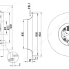 LWBE3G250-072NS-18 外形尺寸图 LONGWELL 朗伟