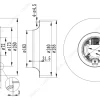 LWBE3G250-072NS-21 外形尺寸图 LONGWELL 朗伟