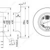 LWBE3G250-092NS-22 外形尺寸图 LONGWELL 朗伟
