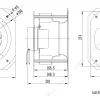 LWBE3G250-092PS-20 外形尺寸图 LONGWELL 朗伟