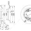 LWBE3G250-102NS-24 外形尺寸图 LONGWELL 朗伟