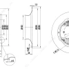 LWBE3G250-102NT-21 外形尺寸图 LONGWELL 朗伟