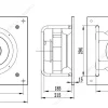 LWBE3G280-092PS-13 外形尺寸图 LONGWELL 朗伟
