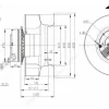 LWBE3G280-102NS-19 外形尺寸图 LONGWELL 朗伟
