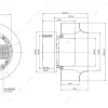 LWBE3G280-138NT-03 外形尺寸图 LONGWELL 朗伟