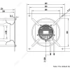 LWBE3G280-138PT-05 外形尺寸图 LONGWELL 朗伟