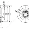 LWBE3G310-092NS-17 外形尺寸图 LONGWELL 朗伟