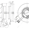 LWBE3G310-102NU-30 外形尺寸图 LONGWELL 朗伟