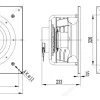 LWBE3G310-102PS-15 外形尺寸图 LONGWELL 朗伟