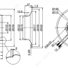 LWBE3G355-102NS-15 外形尺寸图 LONGWELL 朗伟