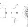 LWBE3G355-188NT-26 外形尺寸图 LONGWELL 朗伟